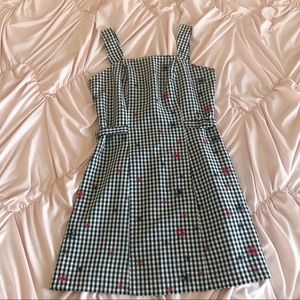 Vintage Gingham Mini Dress